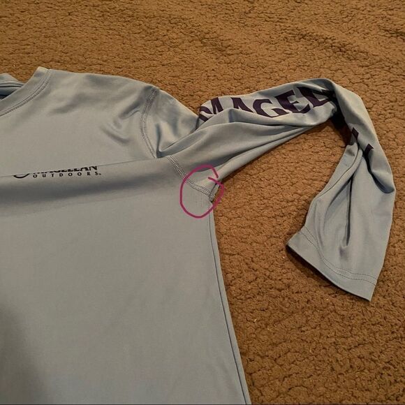 Magellan Light Blue Fishing Shirt - Picture 6 of 7